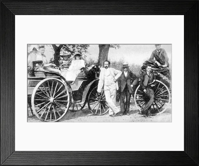 Framed Print : Karl Benz, German Engineer Framed Print : Karl Benz, German Engineer