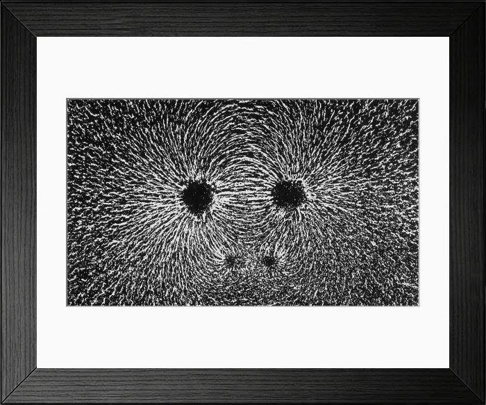 Framed Print : Magnetic Field, Magnetism