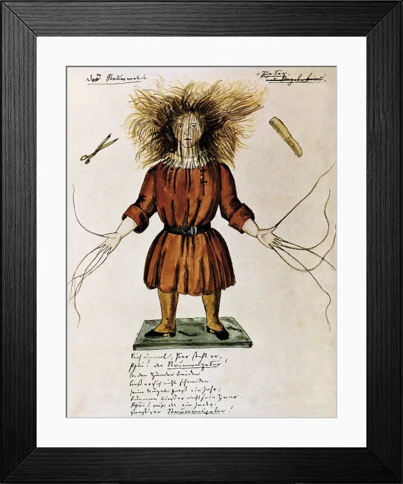 Framed Print : Struwwelpeter Framed Print : Struwwelpeter