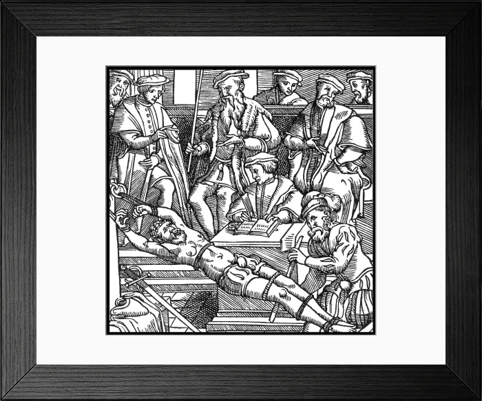 Framed Print : Medieval Torture, The Rack Framed Print : Medieval Torture, The Rack
