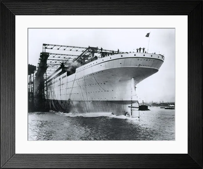 Framed Print : RMS Olympic Steamship