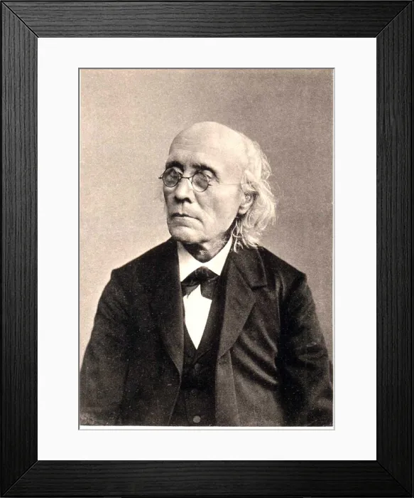 Framed Print : Gustav Fechner, German Experimental Psychologist Framed Print : Gustav Fechner, German Experimental Psychologist