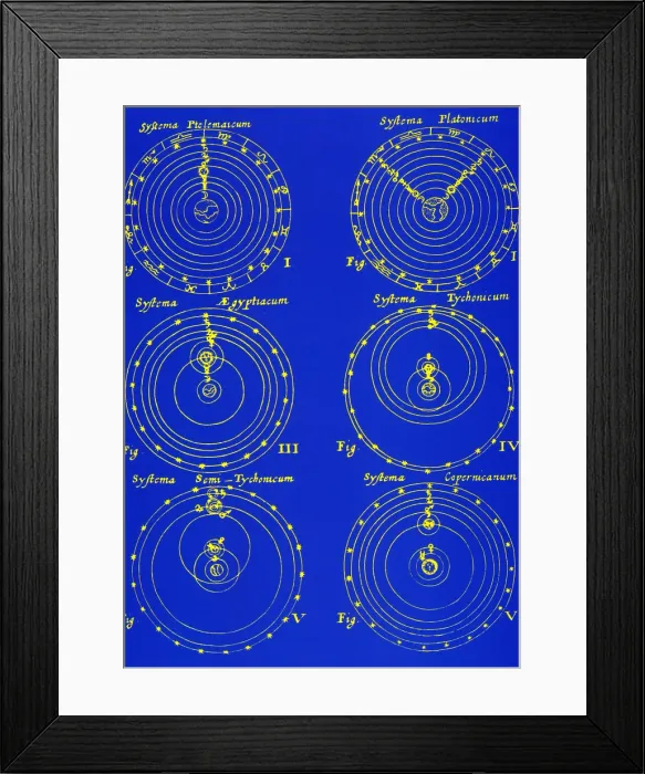 Framed Print : Cosmological Models Framed Print : Cosmological Models