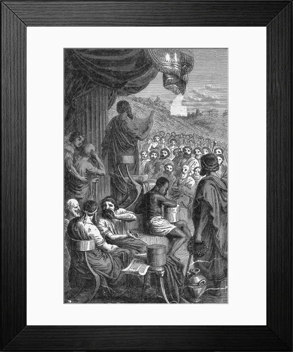 Framed Print : Herodotus, Ancient Greek Historian, Father of History Framed Print : Herodotus, Ancient Greek Historian, Father of History