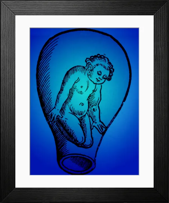 Framed Print : Preformationism, 18th Century Framed Print : Preformationism, 18th Century