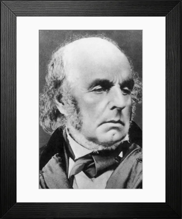 Framed Print : Edward FitzGerald, English Poet Framed Print : Edward FitzGerald, English Poet