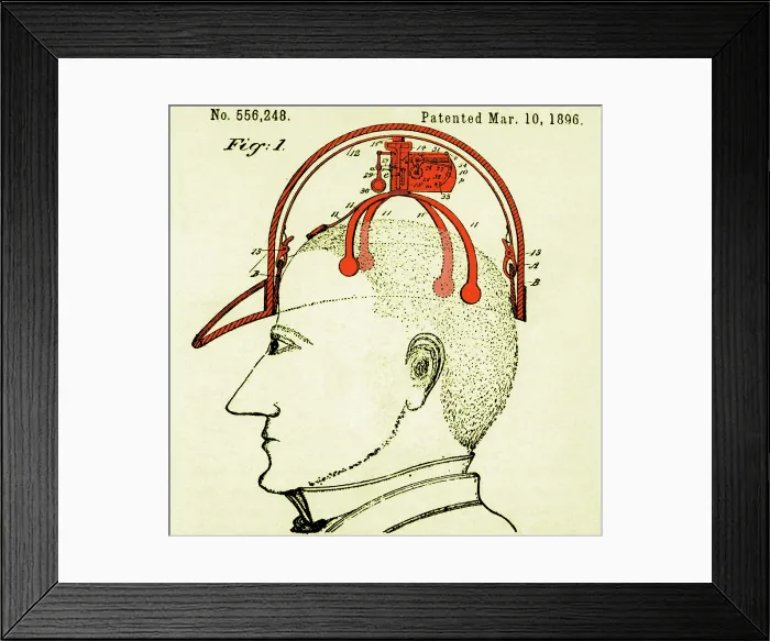 Framed Print : Saluting Device, 1896 Framed Print : Saluting Device, 1896