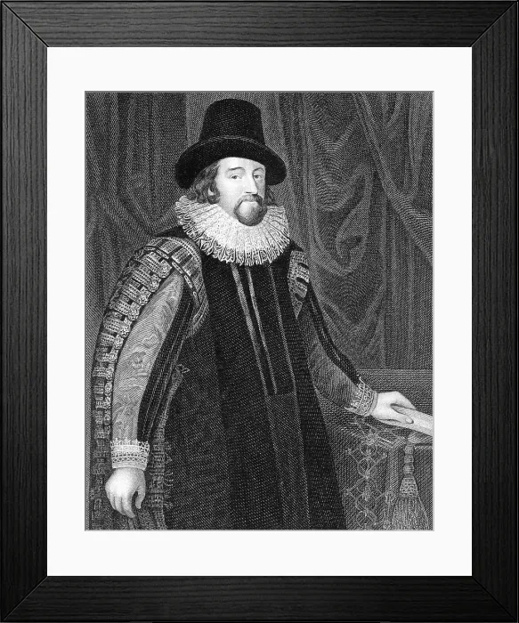 Framed Print : Francis Bacon, English Polymath Framed Print : Francis Bacon, English Polymath