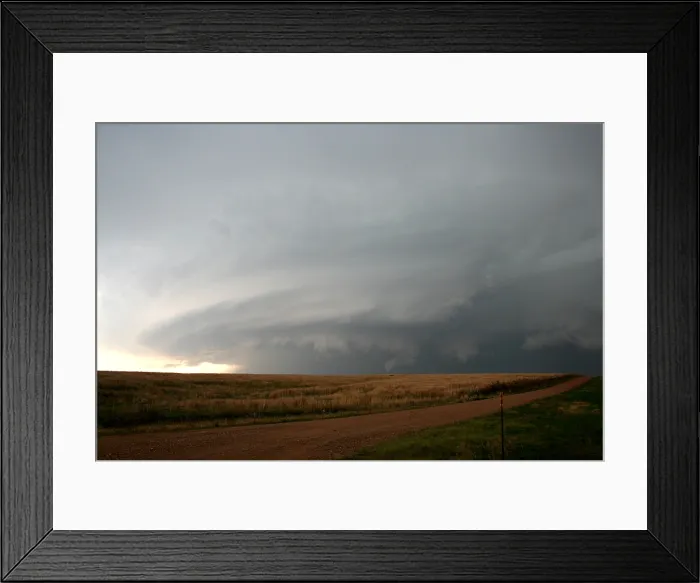 Framed Print : Supercell Thunderstorm Framed Print : Supercell Thunderstorm