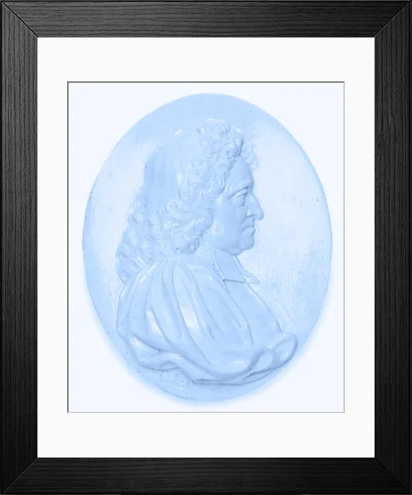 Framed Print : John Flamsteed, English Astronomer