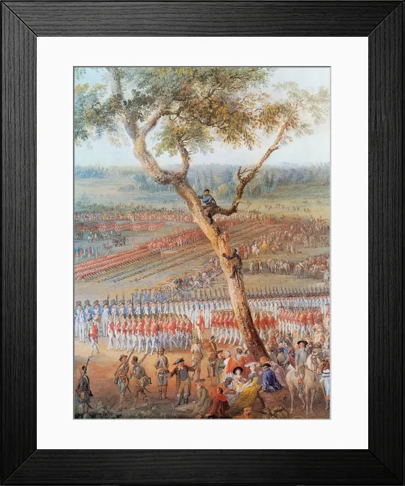 Framed Print : British Troops Surrender at Yorktown, 1781 Framed Print : British Troops Surrender at Yorktown, 1781