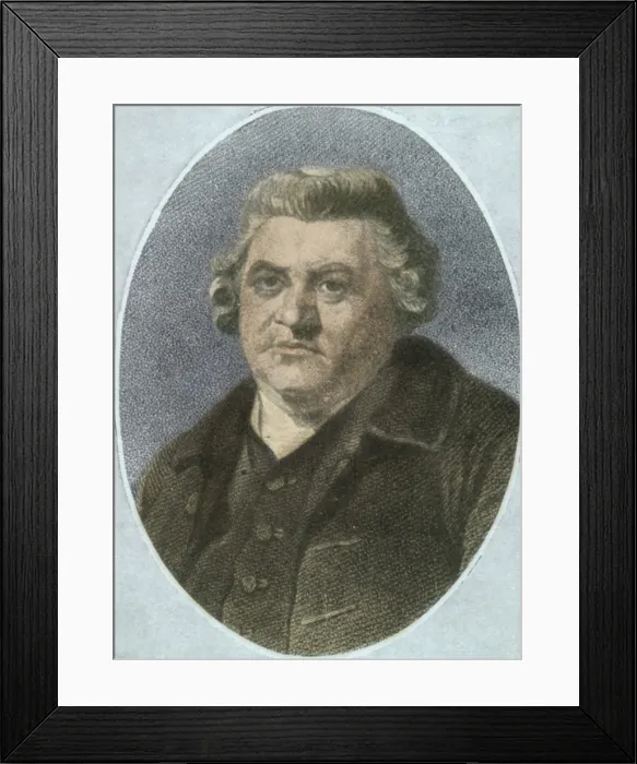 Framed Print : Thomas Warton, English Poet Laureate Framed Print : Thomas Warton, English Poet Laureate