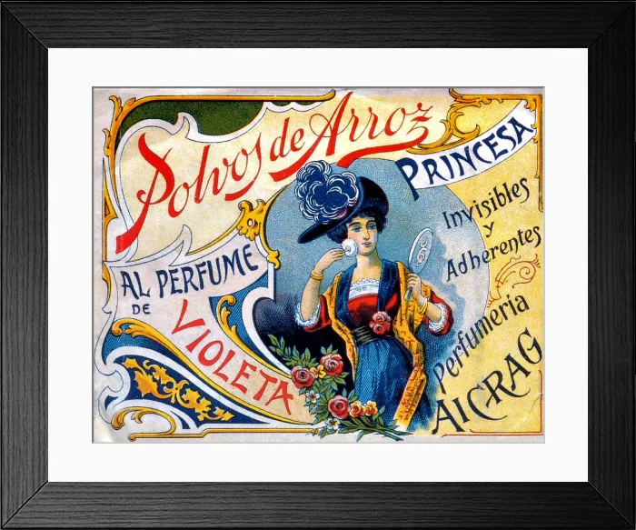 Framed Print : Polvos de Arroz, 1890