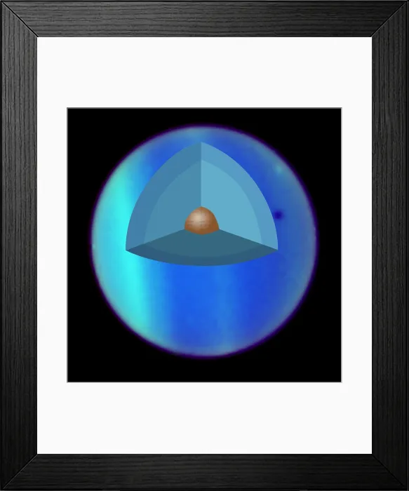 Framed Print : Uranus's Interior Framed Print : Uranus's Interior