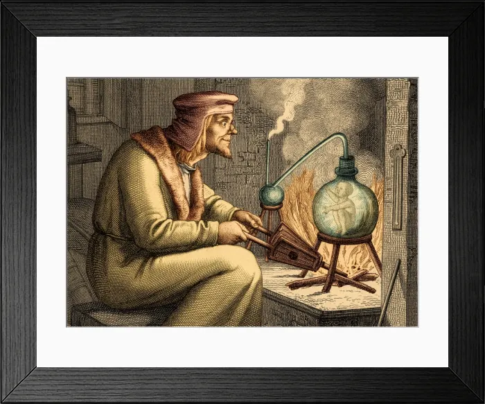 Framed Print : Preformationism, 18th Century