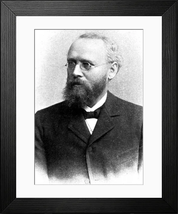 Framed Print : Eugen Baumann, German Chemist Framed Print : Eugen Baumann, German Chemist