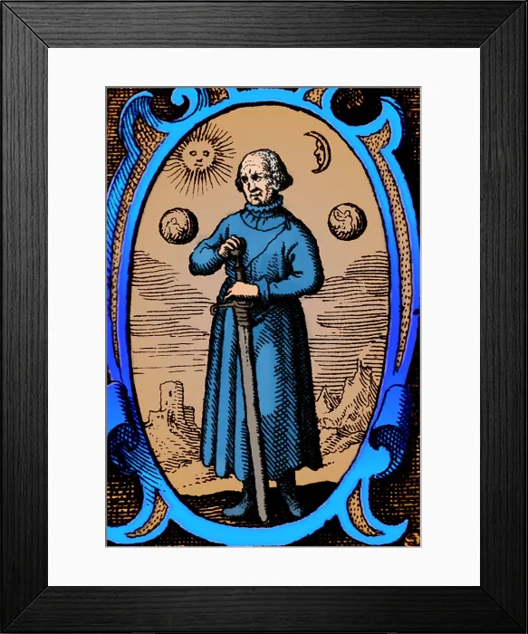 Framed Print : Paracelsus, Swiss Polymath