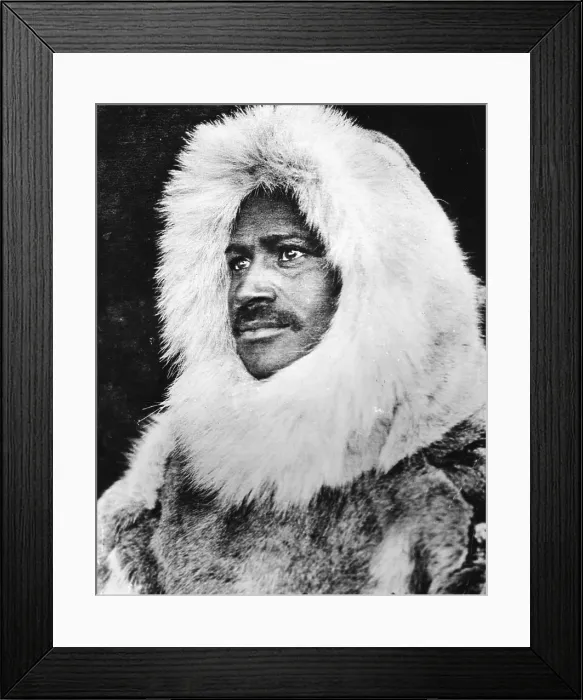 Framed Print : Matthew Henson, American Polar Explorer