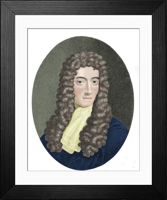 Framed Print : Robert Boyle, Irish Polymath Framed Print : Robert Boyle, Irish Polymath