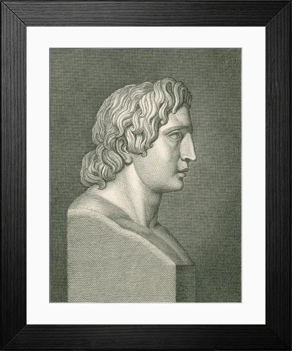 Framed Print : Alexander the Great, Greek King of Macedon Framed Print : Alexander the Great, Greek King of Macedon