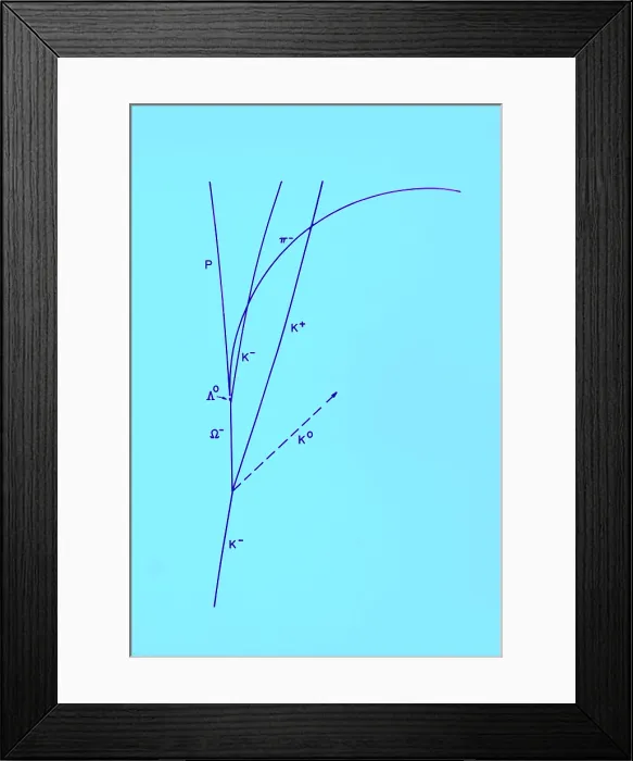 Framed Print : Omega Particle, 3rd Observation Framed Print : Omega Particle, 3rd Observation