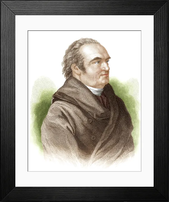 Framed Print : William Herschel, German-British Astronomer Framed Print : William Herschel, German-British Astronomer
