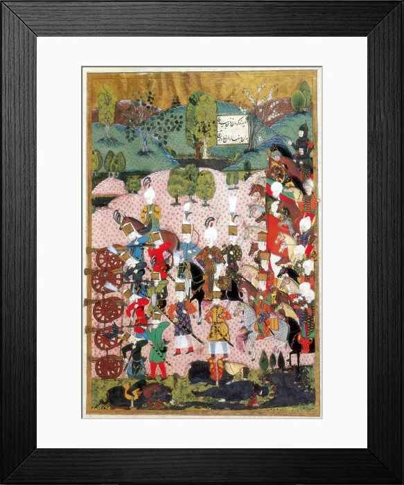 Framed Print : Ottoman-Hungarian Wars, Battle of Mohacs, 1526 Framed Print : Ottoman-Hungarian Wars, Battle of Mohacs, 1526
