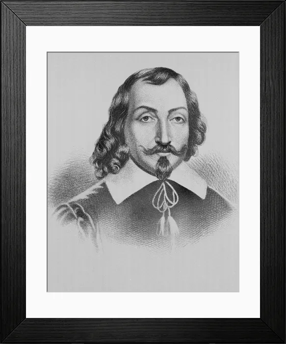 Framed Print : Samuel de Champlain, French Explorer