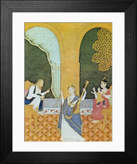 Framed Print : Mani, of Manicheism, Iranian Prophet