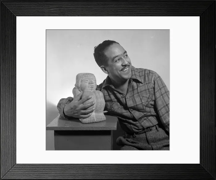 Framed Print : Langston Hughes, American Poet and Activist Framed Print : Langston Hughes, American Poet and Activist