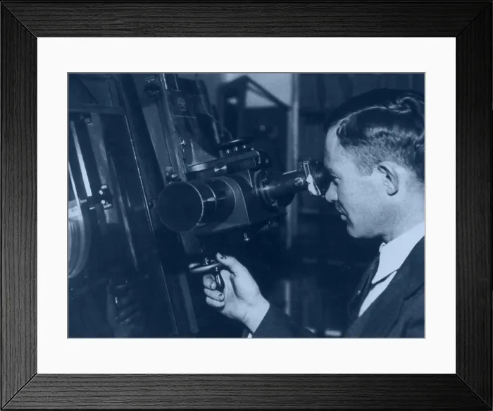 Framed Print : Clyde Tombaugh, American Astronomer