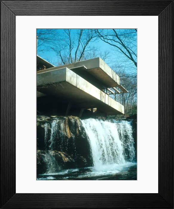 Framed Print : Fallingwater Framed Print : Fallingwater
