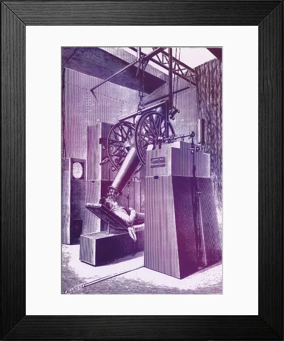 Framed Print : Telescope, Paris Expo, 1900