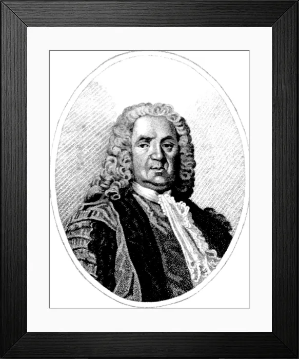 Framed Print : Richard Mead, English Physician and Epidemiologist Framed Print : Richard Mead, English Physician and Epidemiologist