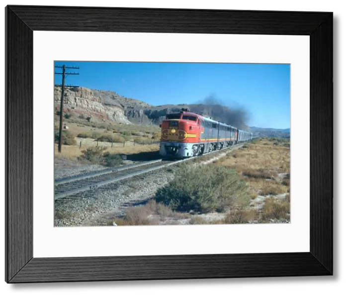 Framed Print : The Chief Train Framed Print : The Chief Train