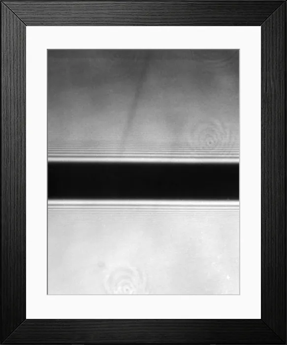 Framed Print : Fresnel Diffraction by Needle Framed Print : Fresnel Diffraction by Needle