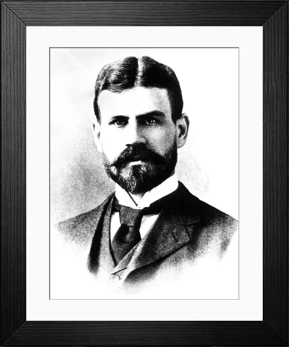 Framed Print : Jesse William Lazear, American Medical Researcher Framed Print : Jesse William Lazear, American Medical Researcher