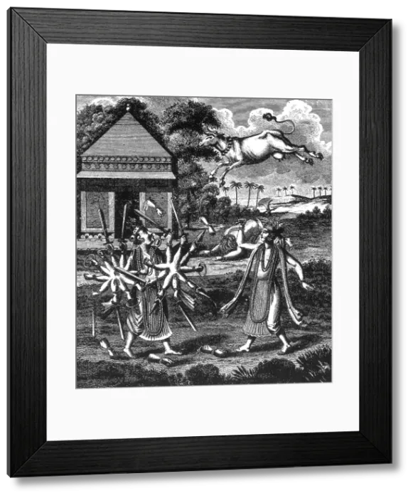 Framed Print : Parasurama, Sixth Avatar of Vishnu Framed Print : Parasurama, Sixth Avatar of Vishnu