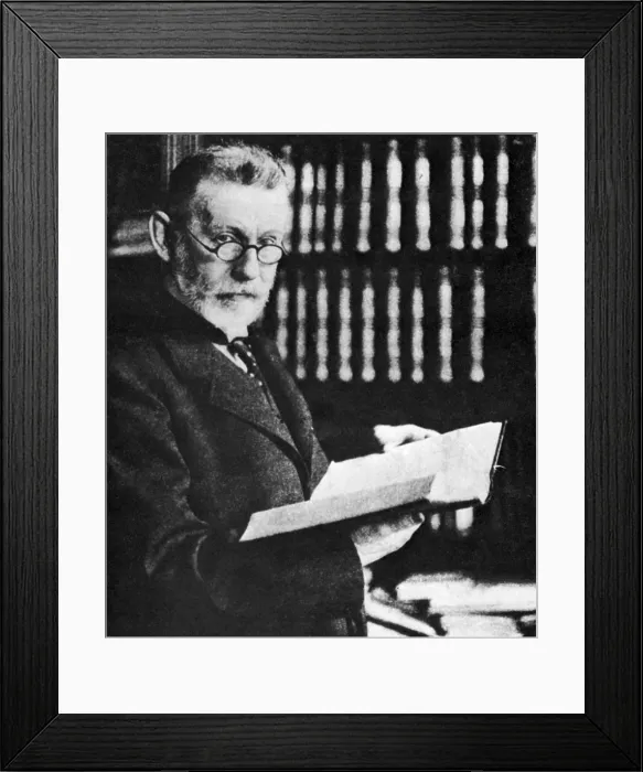 Framed Print : Paul Ehrlich, German Immunologist Framed Print : Paul Ehrlich, German Immunologist