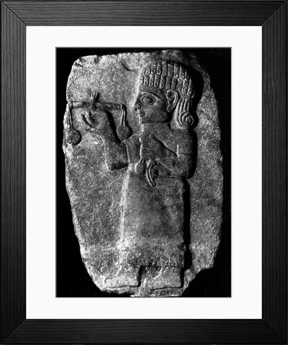 Framed Print : Merchant with Scales, 8th Century BC Framed Print : Merchant with Scales, 8th Century BC