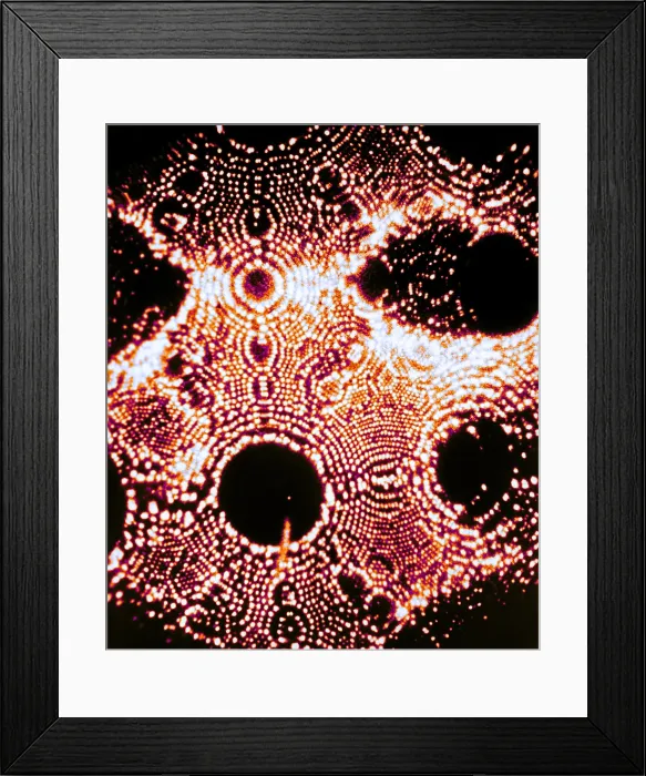 Framed Print : X-Ray Diffraction of Radium Framed Print : X-Ray Diffraction of Radium