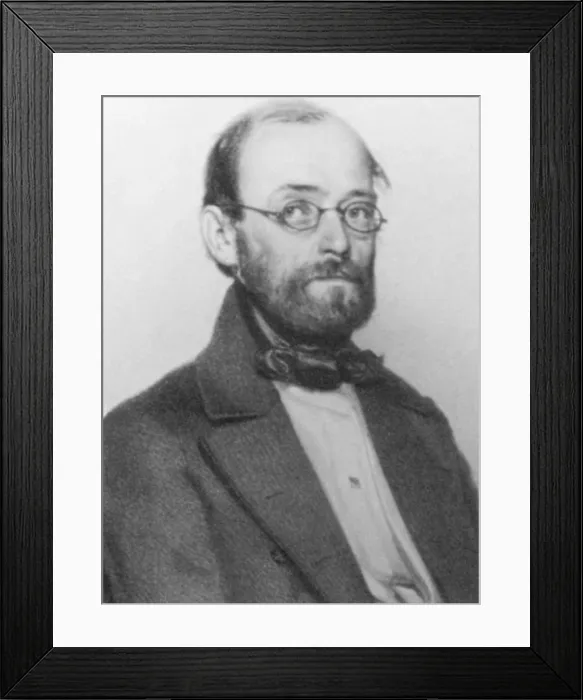 Framed Print : Carl von Rokitansky, Austrian Pathologist Framed Print : Carl von Rokitansky, Austrian Pathologist