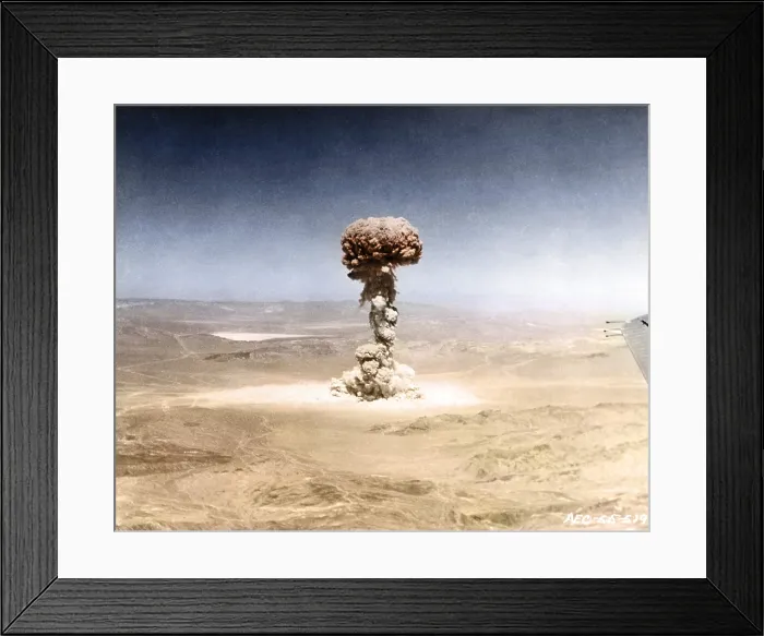 Framed Print : Operation Teapot MET, 1955