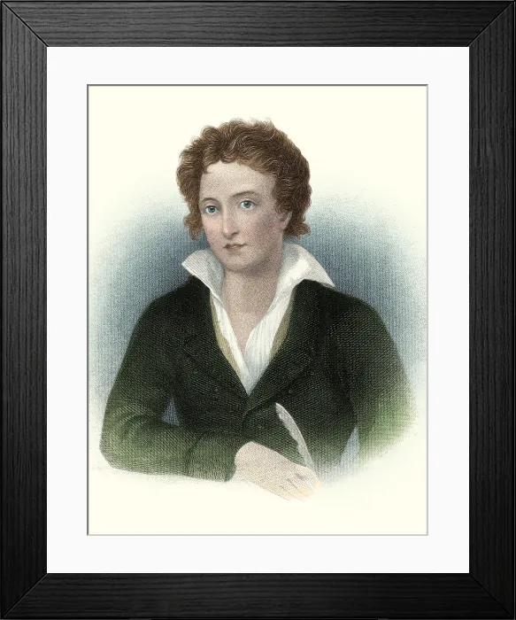 Framed Print : Percy Bysshe Shelley, English Romantic Poet Framed Print : Percy Bysshe Shelley, English Romantic Poet