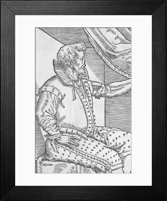 Framed Print : One of Tagliacozzi's Rhinoplasty Methods, 3 of 6