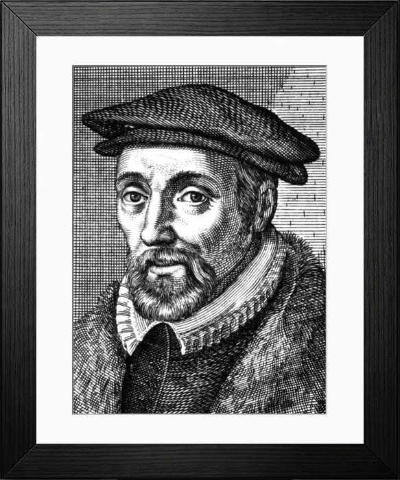 Framed Print : Hadrianus Junius, Dutch Physican and Classical Scholar