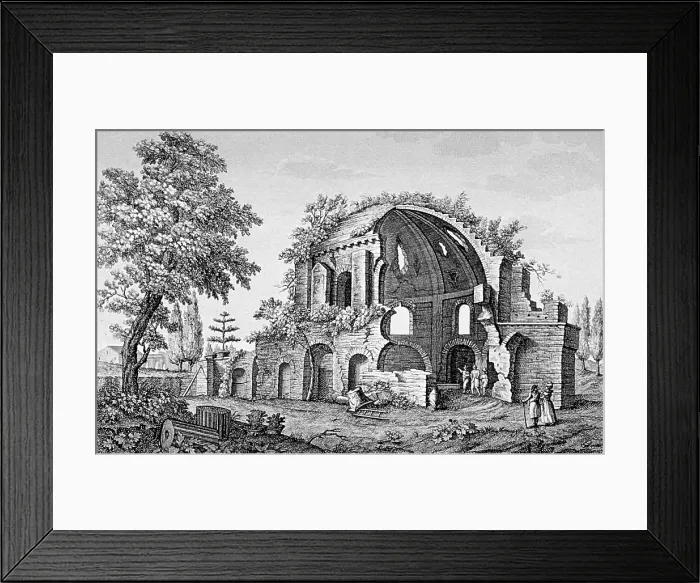 Framed Print : Tempio di Minerva Medica in Roma, 18th Century Framed Print : Tempio di Minerva Medica in Roma, 18th Century