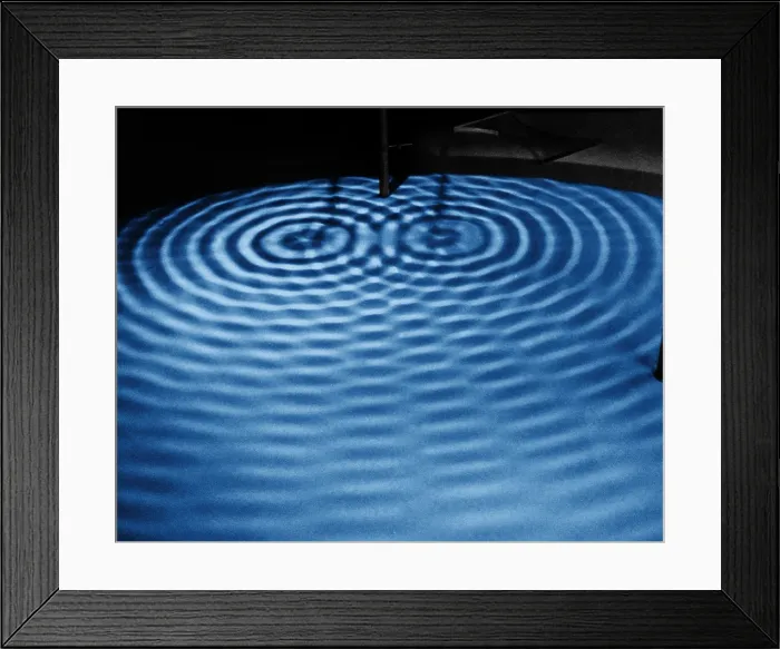 Framed Print : Intersecting Ripples Framed Print : Intersecting Ripples