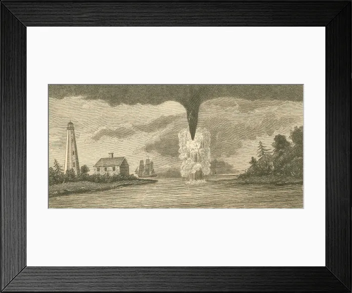 Framed Print : Waterspout Framed Print : Waterspout