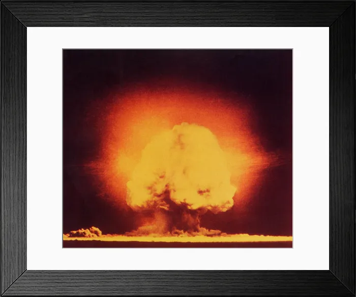 Framed Print : Trinity, Atomic Bomb, Test Explosion, Alamogordo, New Mexico, Manhattan Project